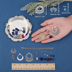 DIY Dangle Earring Making Kits&nbsp;DIY-SC0016-36