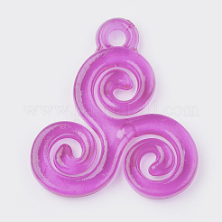 Transparent Acrylic Pendants&nbsp;TACR-S149-04