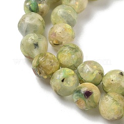 Dyed Natural Dolomite Beads Strands&nbsp;G-D337-8mm-D02