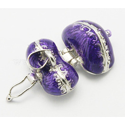 Brass Prayer Box Pendants&nbsp;KK-Q198-M