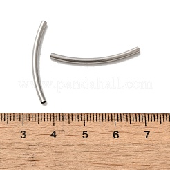 Non-Tarnish 304 Stainless Steel Tube Beads&nbsp;STAS-C091-02C-P