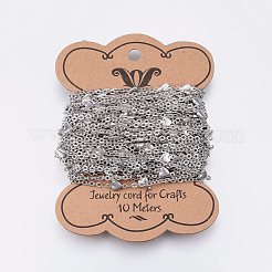Tarnish Resistant 304 Stainless Steel Cable Chains&nbsp;CHS-E002-01