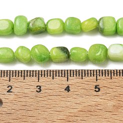 Dyed Natural White Jade Beads Strands&nbsp;GG-CBA1D61-A01-05