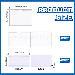 Rectangle Ruled Index Cards&nbsp;DIY-PH0029-22