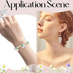 500Pcs Spray Paint ABS Plastic Imitation Pearl Beads&nbsp;TACR-SC0001-33