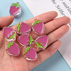 Transparent Enamel Acrylic Beads&nbsp;X1-TACR-S155-003I