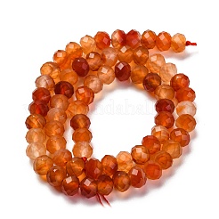 Natural Red Agate(Dyed & Heated) Beads Strands&nbsp;G-K380-A49-07