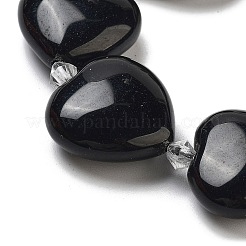 Natural Obsidian Beads Strands&nbsp;G-C150-A30-01