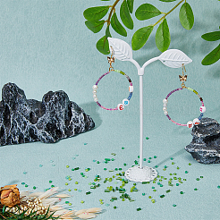 219g 15 Style Glass Seed Glass Bugle & Round Beads&nbsp;SEED-DC0001-03