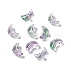Electroplate Transparent Glass Bead&nbsp;EGLA-H102-07C