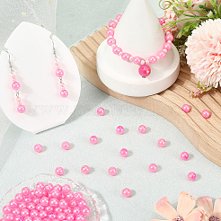 ABS Plastic Imitation Pearl Round Beads&nbsp;SACR-SP0001-31C-01