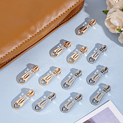40Pcs 2 Colors Alloy Zipper Puller&nbsp;FIND-WR0012-87