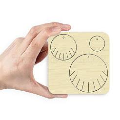 Wood Cutting Dies&nbsp;DIY-WH0169-60