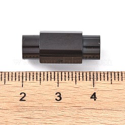 Ion Plating(IP) Smooth 304 Stainless Steel Magnetic Clasps with Glue-in Ends&nbsp;STAS-H402-63B-5MM