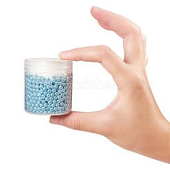 Pearlized Eco-Friendly Dyed Glass Pearl Round Bead&nbsp;HY-PH0002-17-B