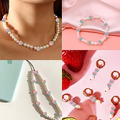 Handmade Polymer Clay Beads&nbsp;CLAY-CJC0013-02