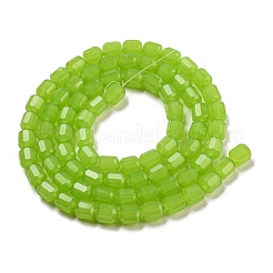 Imitation Jade Glass Bead Strands&nbsp;GLAA-G112-02-M