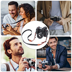 Polyester Camera Neck Straps&nbsp;FIND-WH0129-36B