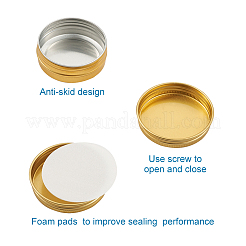 Round Aluminium Tin Cans&nbsp;CON-BT0001-01