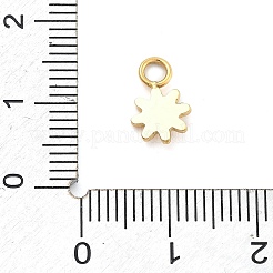 Ion Plating(IP) 304 Stainless Steel Charms&nbsp;STAS-P379-04H-G