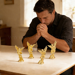 Alloy Angel Figurines Ornaments&nbsp;DJEW-WH0043-104B