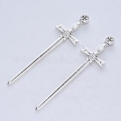 Tibetan Style Alloy Cabochons&nbsp;TIBE-R316-142AS-RS