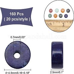 160Pcs 8 Style Natural Mixed Gemstone Beads&nbsp;G-NB0002-68
