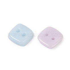 2-Hole Glass Buttons&nbsp;PORC-R010-10
