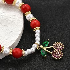 Brass Stretch Bracelets&nbsp;BJEW-C098-03