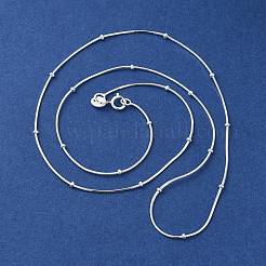 Sterling Silver Snake Chain Necklaces&nbsp;STER-K171-19P