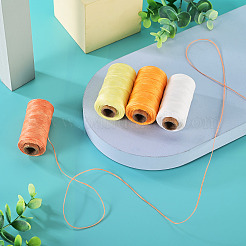 4 Rolls 4 Colors Waxed Polyester Cord&nbsp;YC-TA0001-29D