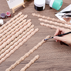 Gourd Wood Carving Waistline Edge Strips for Living Room Background Wall Decorative&nbsp;DIY-WH0622-560B