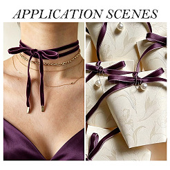 Single Face Velvet Ribbon&nbsp;SRIB-TAC0007-01A-02