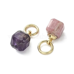Natural Mixed Gemstone Pendants&nbsp;X-PALLOY-JF05297-02