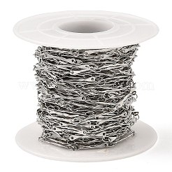 Tarnish Resistant 304 Stainless Steel Bone Link Chains&nbsp;CHS-G025-15P