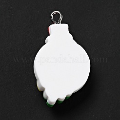 Christmas Opaque Resin Pendants&nbsp;LS-RESI-G043-B02