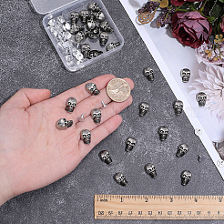50Pcs Skull Alloy Rivets&nbsp;FIND-PH0062-02AS