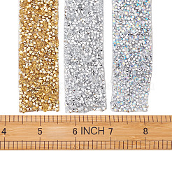 Glitter Resin Hotfix Rhinestone(Hot Melt Adhesive On The Back)&nbsp;OCOR-TA0001-14