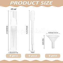 4Pcs Plastic Pump Bottles&nbsp;MRMJ-LP0001-44