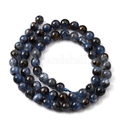 Natural Kyanite/Cyanite/Disthene Beads Strands&nbsp;LS-G-G272-A01-6mm