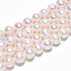 Natural Cultured Freshwater Pearl Beads Strands&nbsp;PEAR-N013-06-A