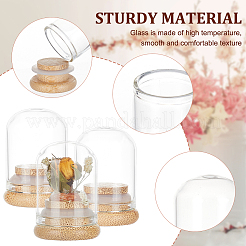 Glass Dome Cover&nbsp;DJEW-WH0034-77A
