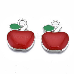 Alloy Enamel Pendants&nbsp;X-ENAM-N053-07