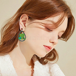 DIY Saint Patrick's Day Earring Making Kit&nbsp;DIY-AR0003-50