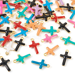50Pcs 304 Stainless Steel Enamel Charms&nbsp;STAS-TA0003-32B