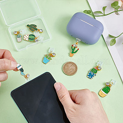8Pcs Plastic Mobile Dustproof Plugs&nbsp;HJEW-HY00086