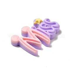 Two Tone Opaque Resin Cabochons&nbsp;RESI-B015-24