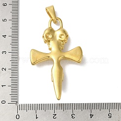 PVD Vacuum Plating 304 Stainless Steel Pendants&nbsp;STAS-B069-43G-01