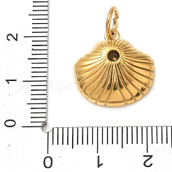 304 Stainless Steel & Crystal Rhinestone Pendants&nbsp;STAS-G391-02G-02