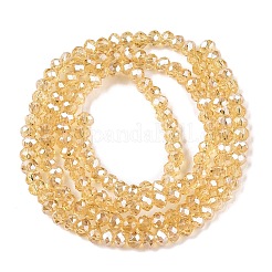 Electroplate Glass Beads Strands&nbsp;EGLA-A044-T1mm-A03